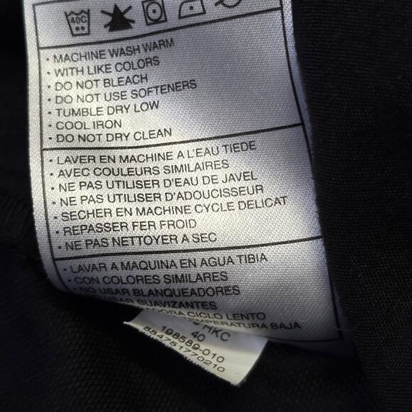 Nike Golf Shorts Men’s 40 Black Fit Dry Pleated Front Regular Fit - Picture 8 of 8